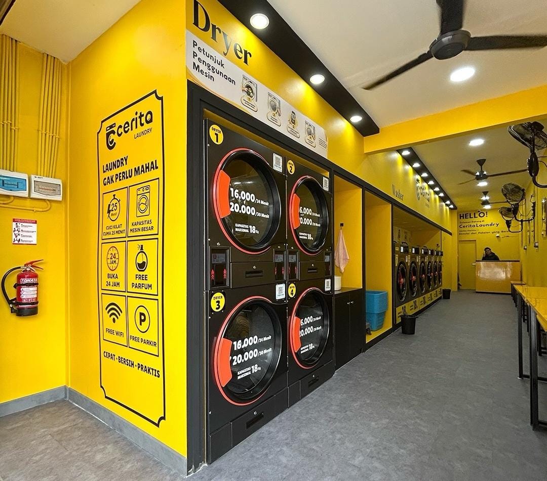 Promo Paket usaha laundry siap jalan